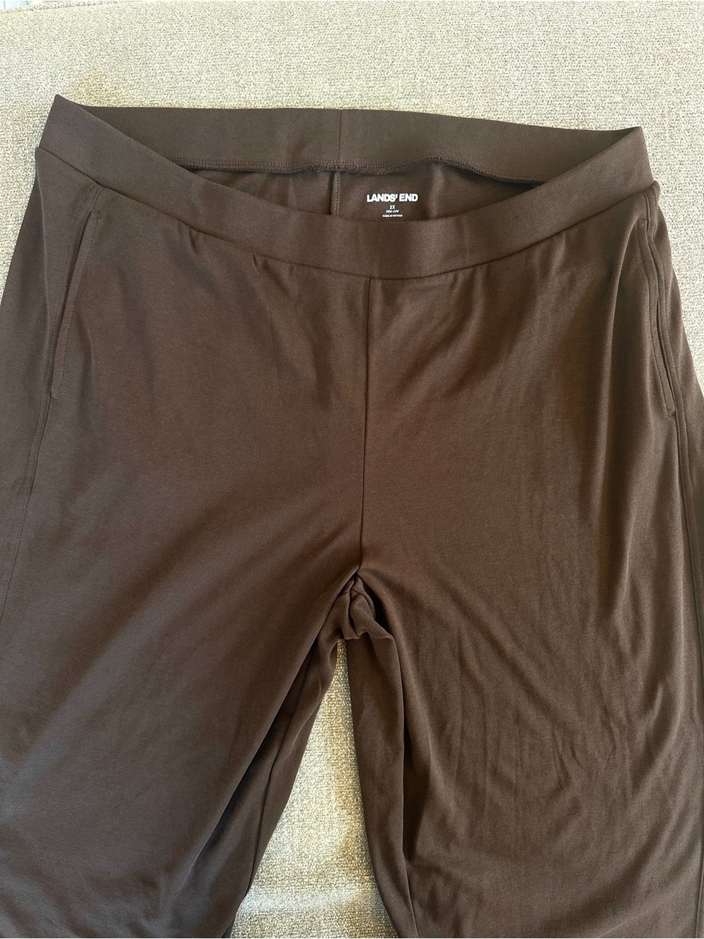 Lands end pull on pants